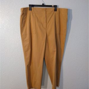 Talbots High Waisted crop pants